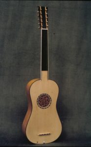 Baroque guitar after Stradivari